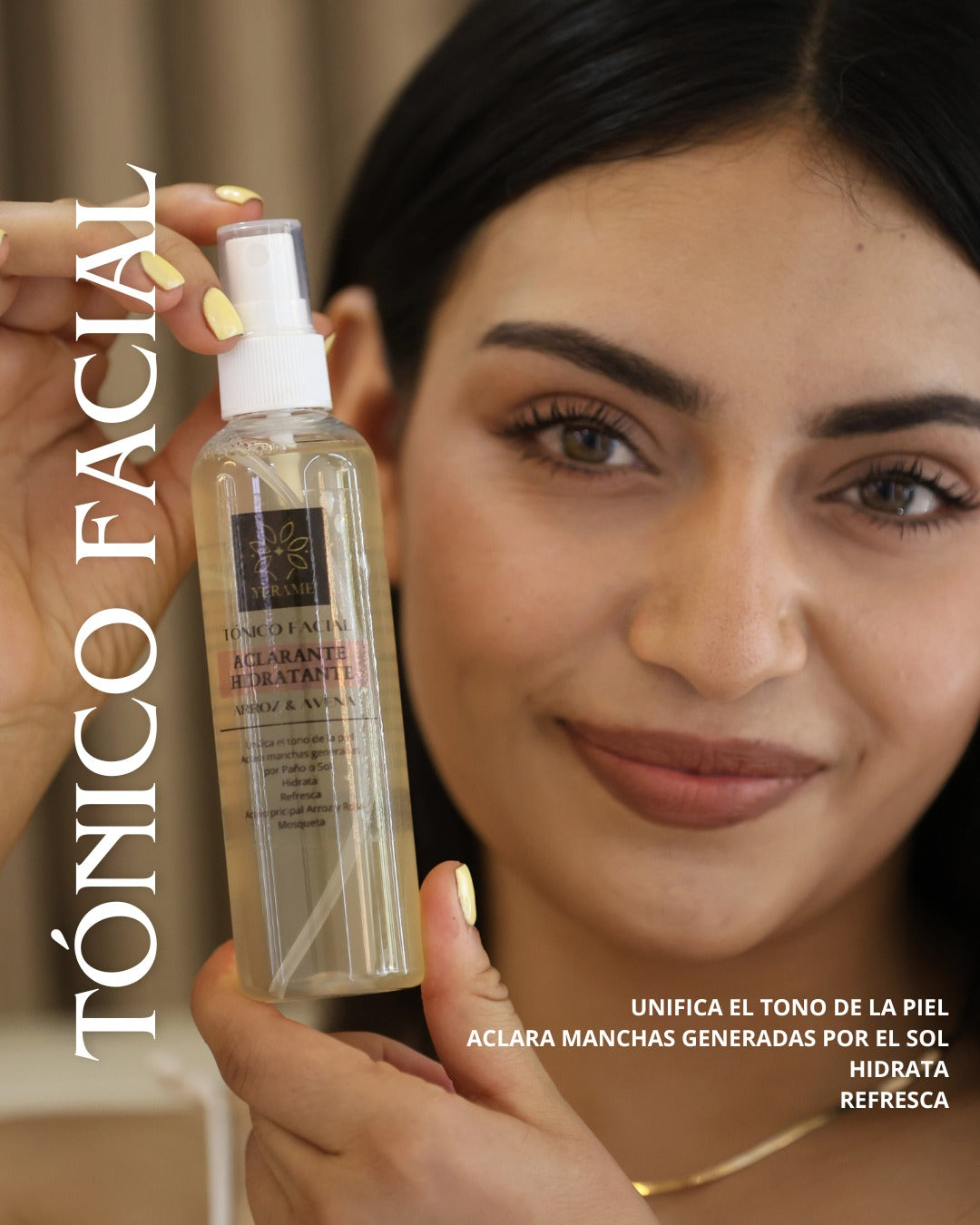 Tónico Facial Aclarante/Hidratante