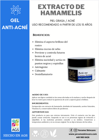 Gel Antiacné Desinflamatorio