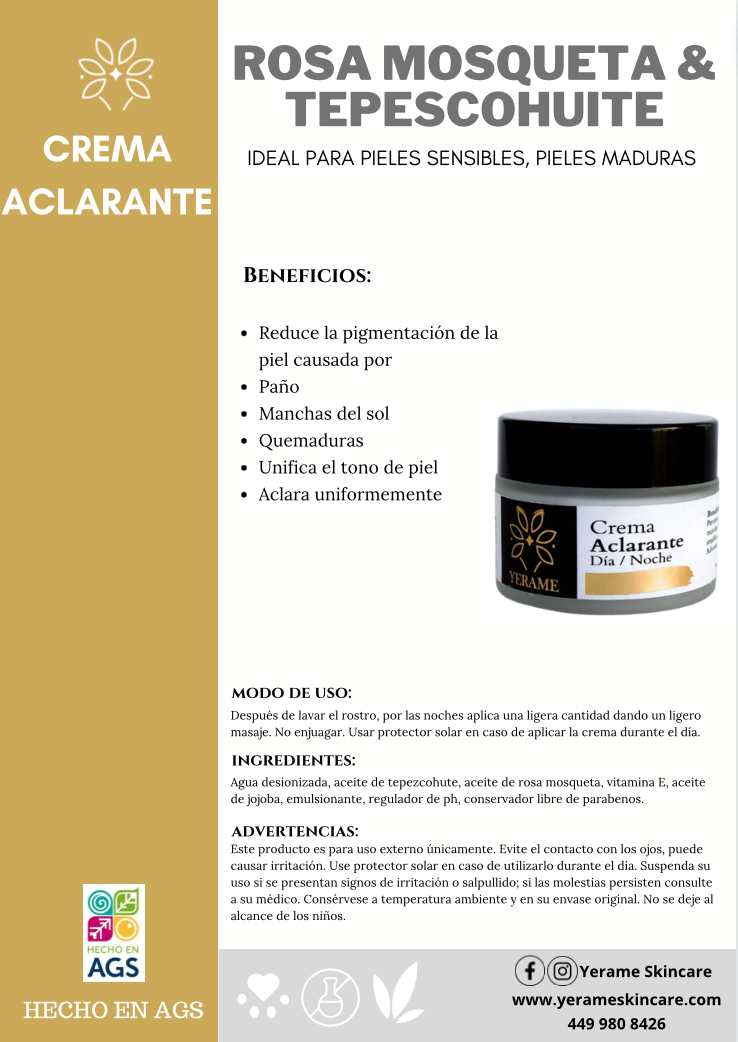 Crema Aclarante